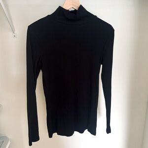 3/$30 🌸 A New Day Fitted Turtleneck Long Sleeve Black Size Large Ribbed